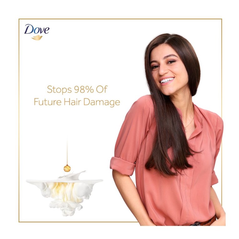 Dove Nourishing Oil Care Shampoo, Frizzy Dry Hair, 175ml